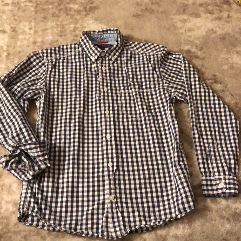 Boys Tommy button up top